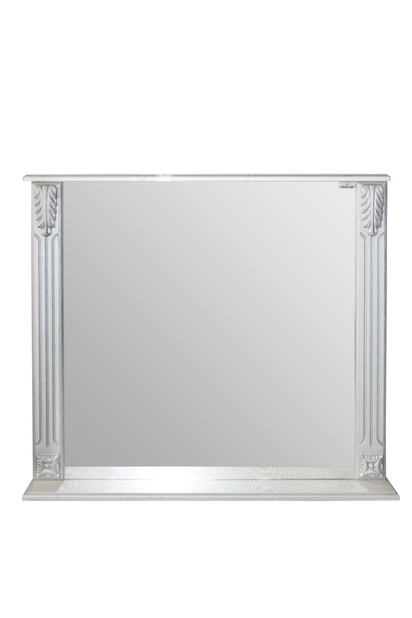 Зеркало без подсветки MIXLINE Людвиг-80 патина серебро (533040) - фото 1