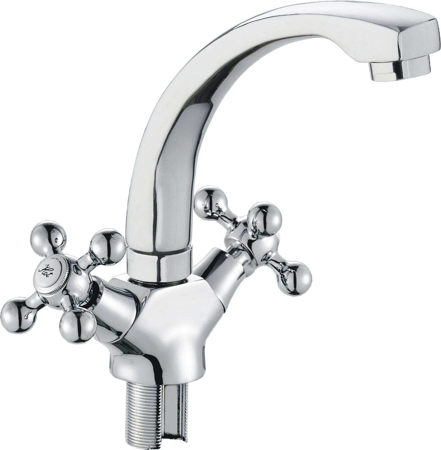 Смеситель для кухни Cron хром (CN1719) - фото 1