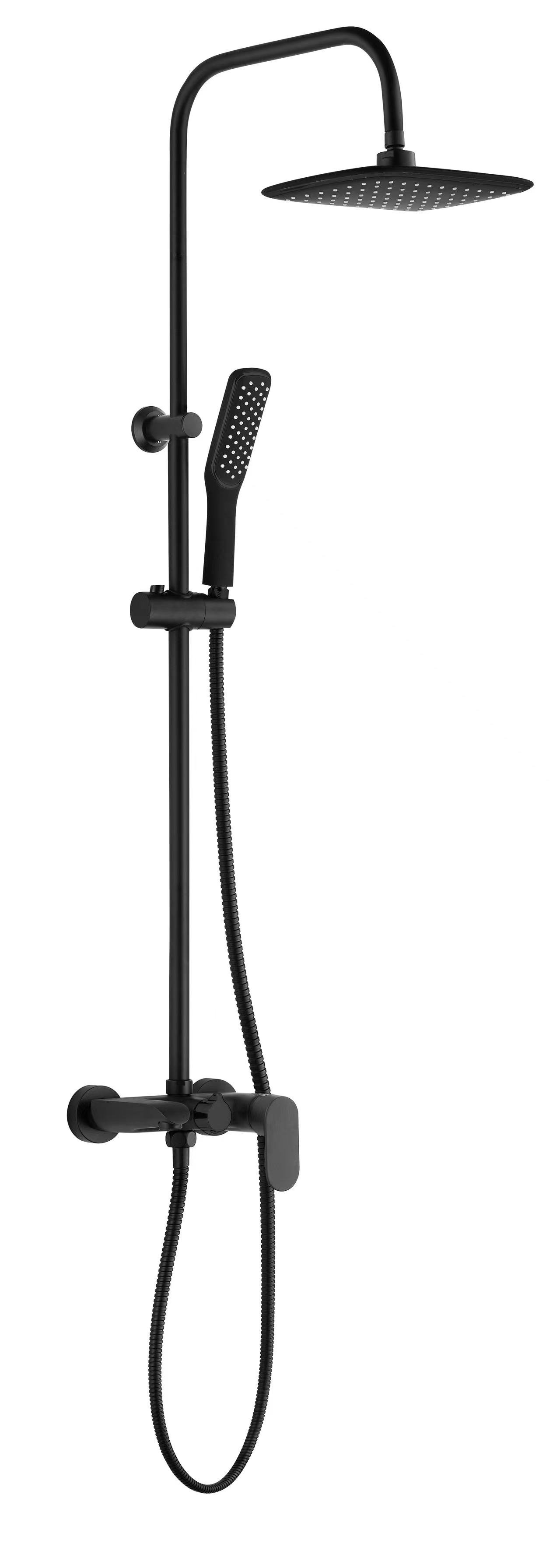 Душевая система ESKO со смесителем (ST200Black)