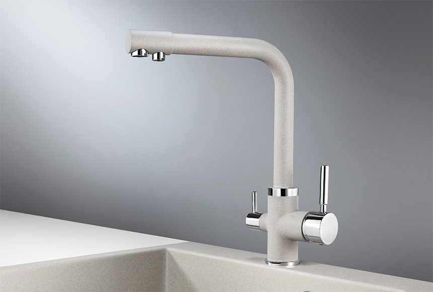 Смеситель для кухни GRANULA (2015, БАЗАЛЬТ) - фото 2