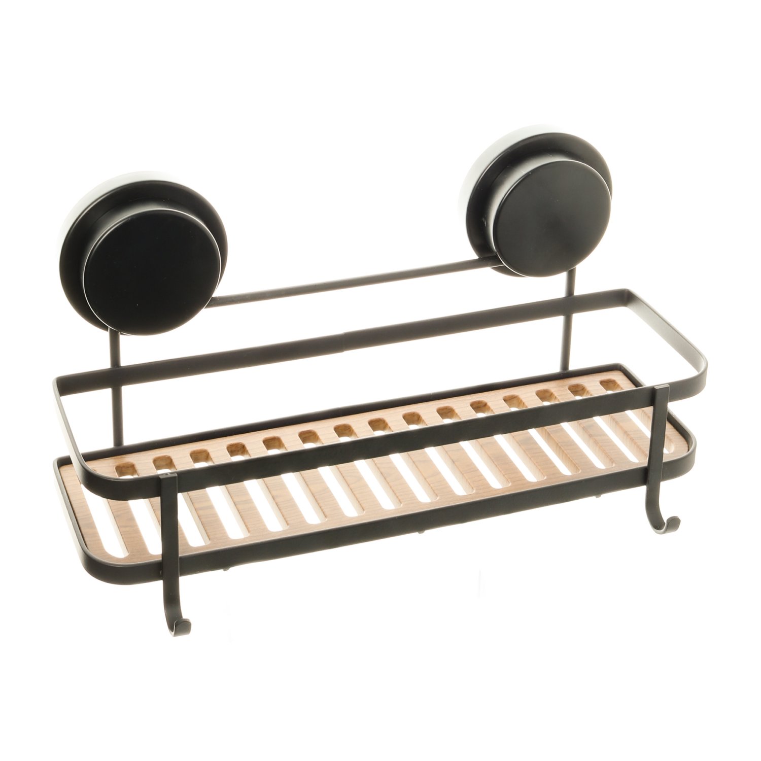 Полка Fixsen прямая одноэтажная черная Magic (FX-930B-1) - фото 1