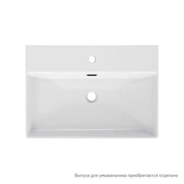 Умывальник накладной/подвесной, белый глянцевый, Bild, IDDIS, BILWS60i27 - фото 2