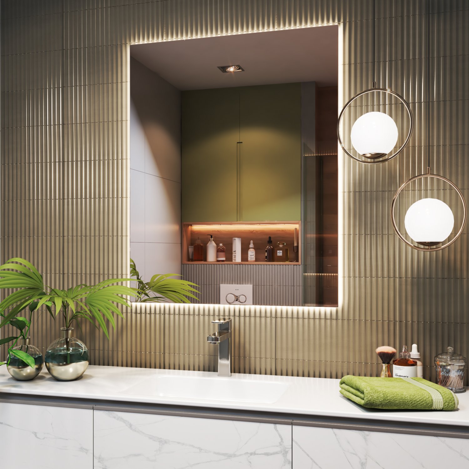 Зеркало VIGO Quadro Comfort 800 (145) - фото 2