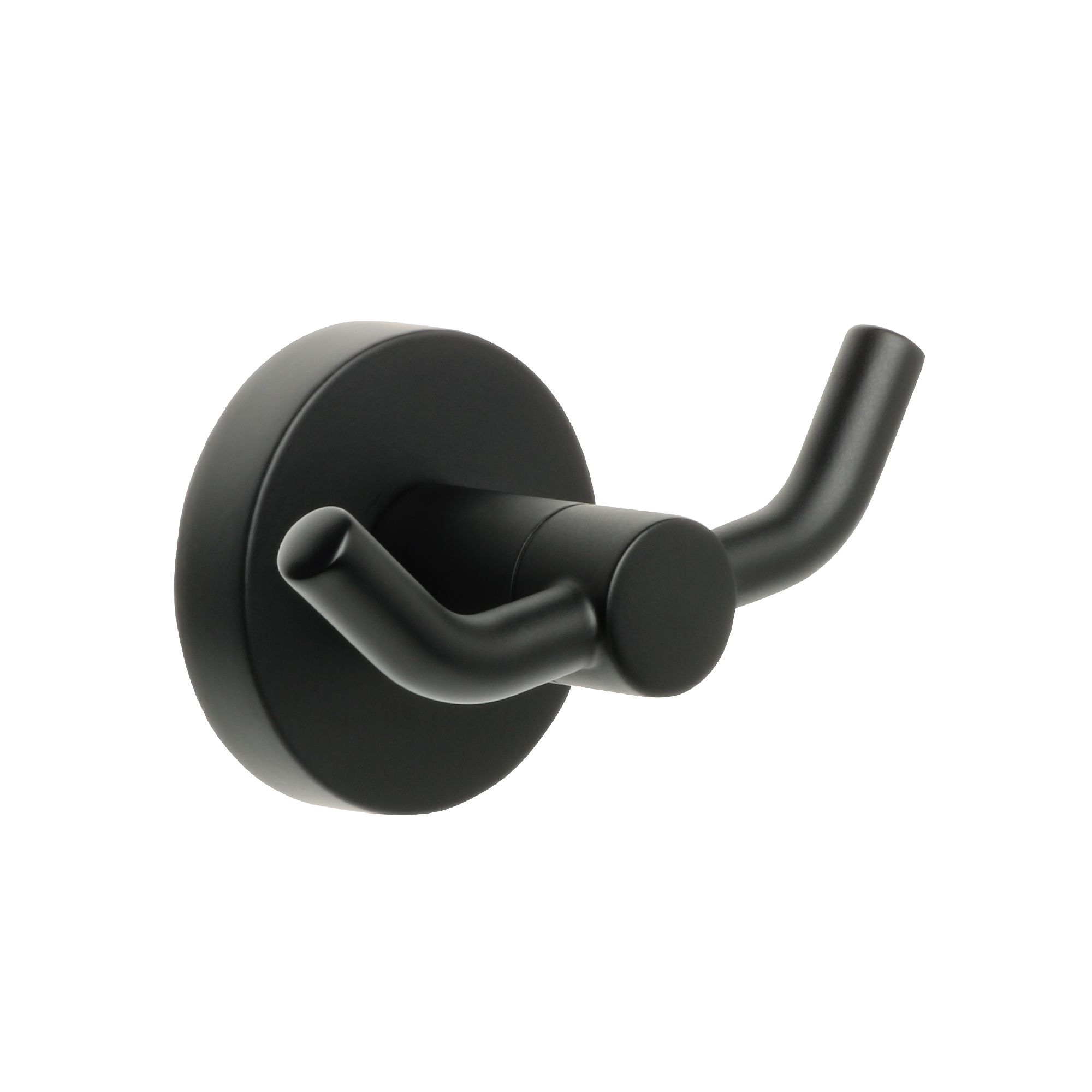 Крючок двойной черный Fixsen Comfort  Black (FX-86005A) - фото 1