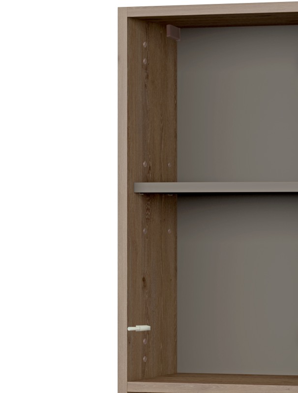 Пенал подвесной CERSANIT CLASSIC RIBBLE 35 универсальный коричневый (69282) Пенал подвесной CERSANIT CLASSIC RIBBLE 35 универсальный коричневый (69282) - фото 7