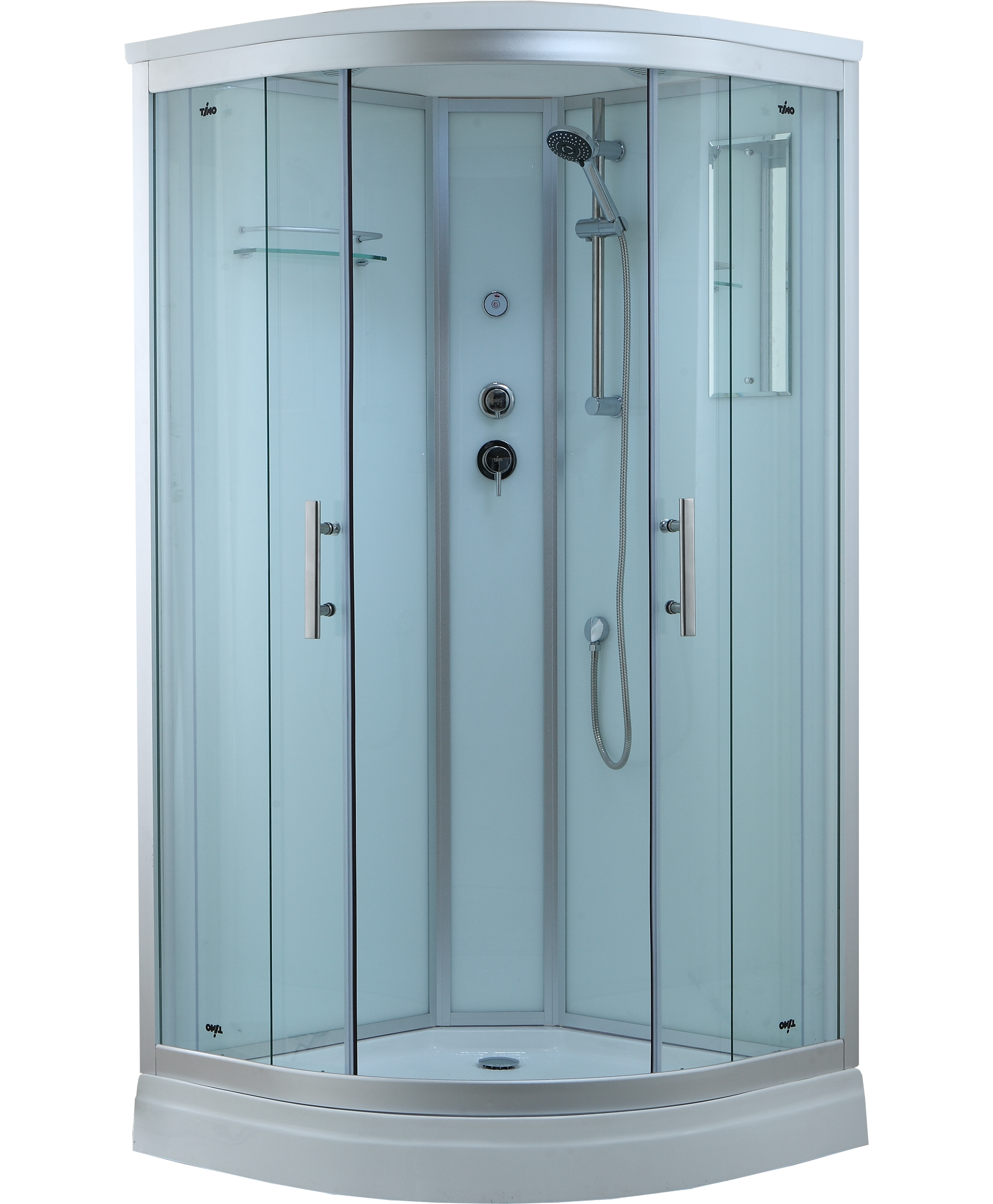 Душевая кабина Timo Standart Silver 90*90*220  (T-6609S) - фото 1