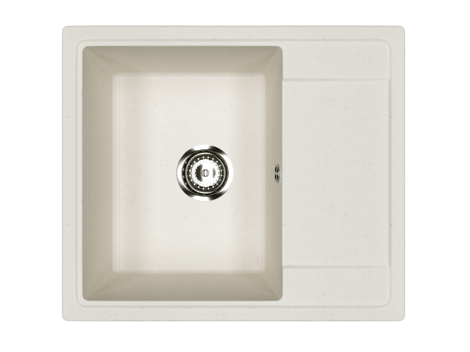 Мойка Practik белый камень (PR-M 575-001) - фото 1