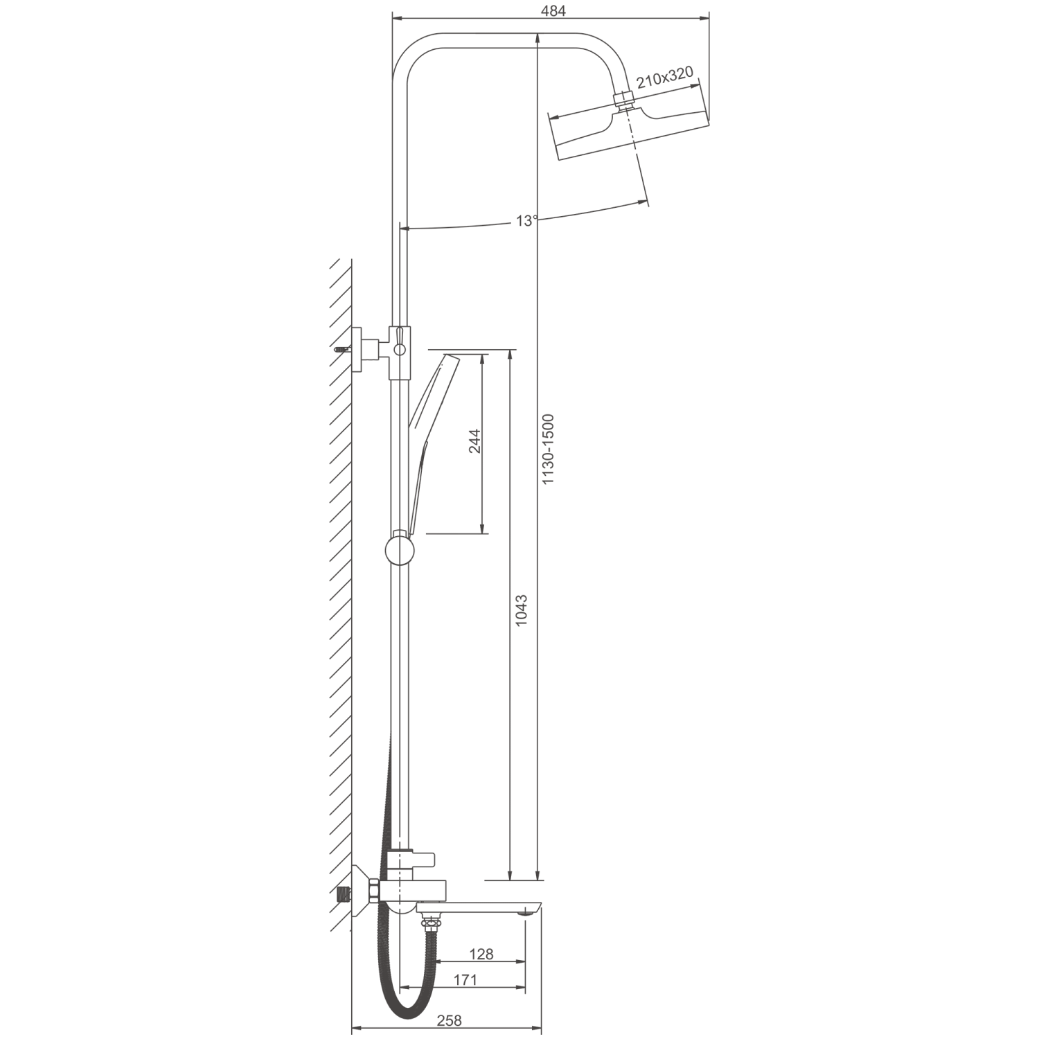 Душевая система  BELZ (B24672) - фото 3