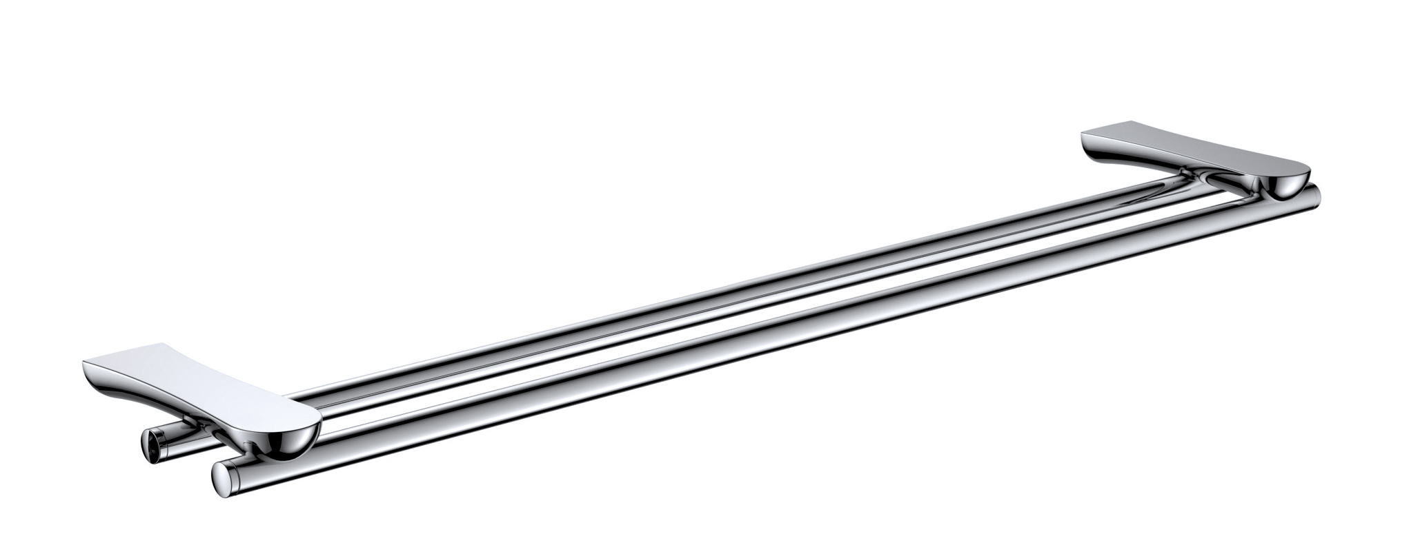 Полотенцедержатель двойной 75 см. RUSH Luson (LU16532B)