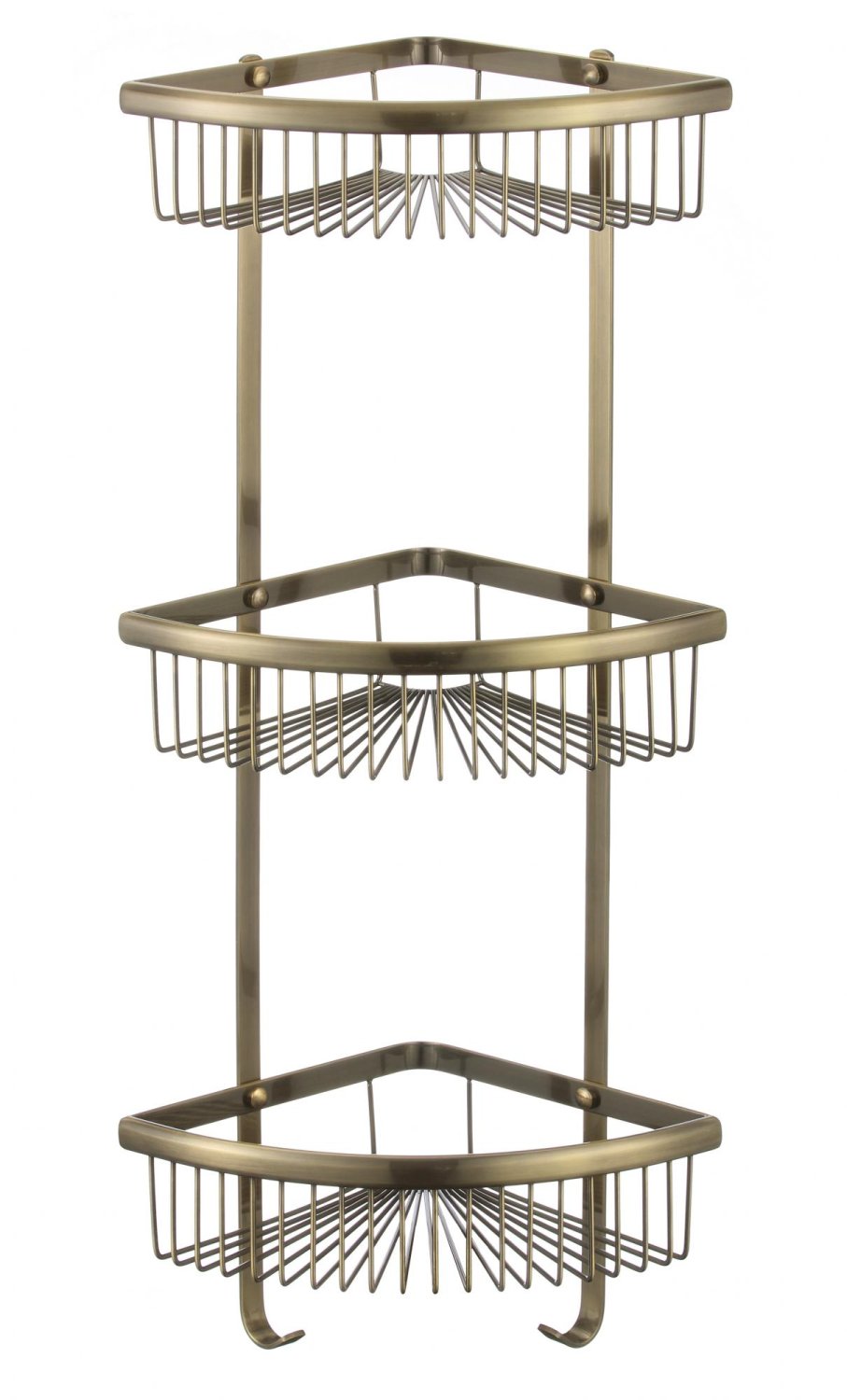 Полка бронзовая угловая тройная Savol (S-C5854-3) - фото 1