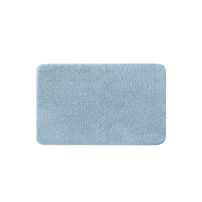 Коврик для ванной комнаты, 50x80, микрофибра, синий, IDDIS (BSQS03Mi12) - фото 2
