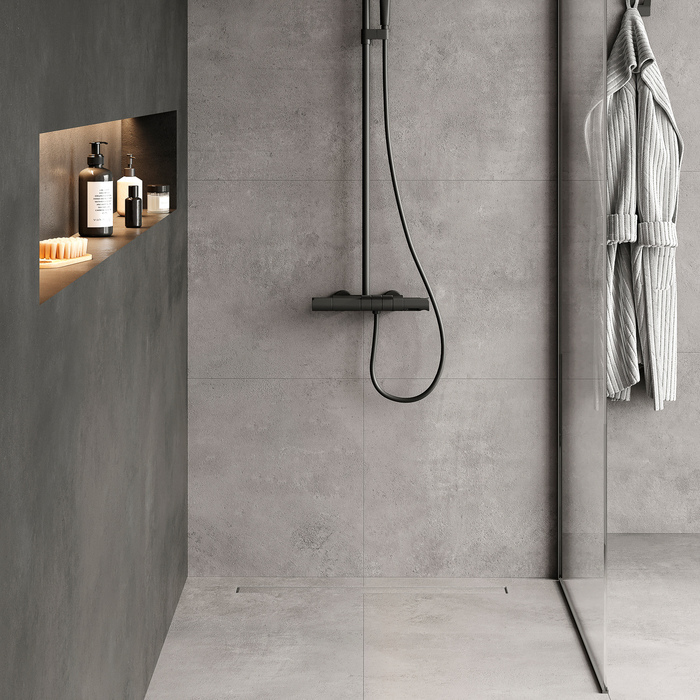 Лоток душевой IDDIS Perfex, сифон 360, комбинированный затвор, двухсторонняя решетка, 800мм, хром (975B8SB00DZ) - фото 5