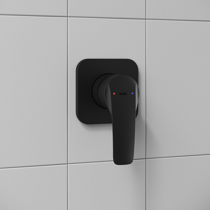 Душевая система IDDIS Optima Home с тропическим душем, матовый черный (OPHBL01i66) Душевая система IDDIS Optima Home с тропическим душем, матовый черный (OPHBL01i66) - фото 3