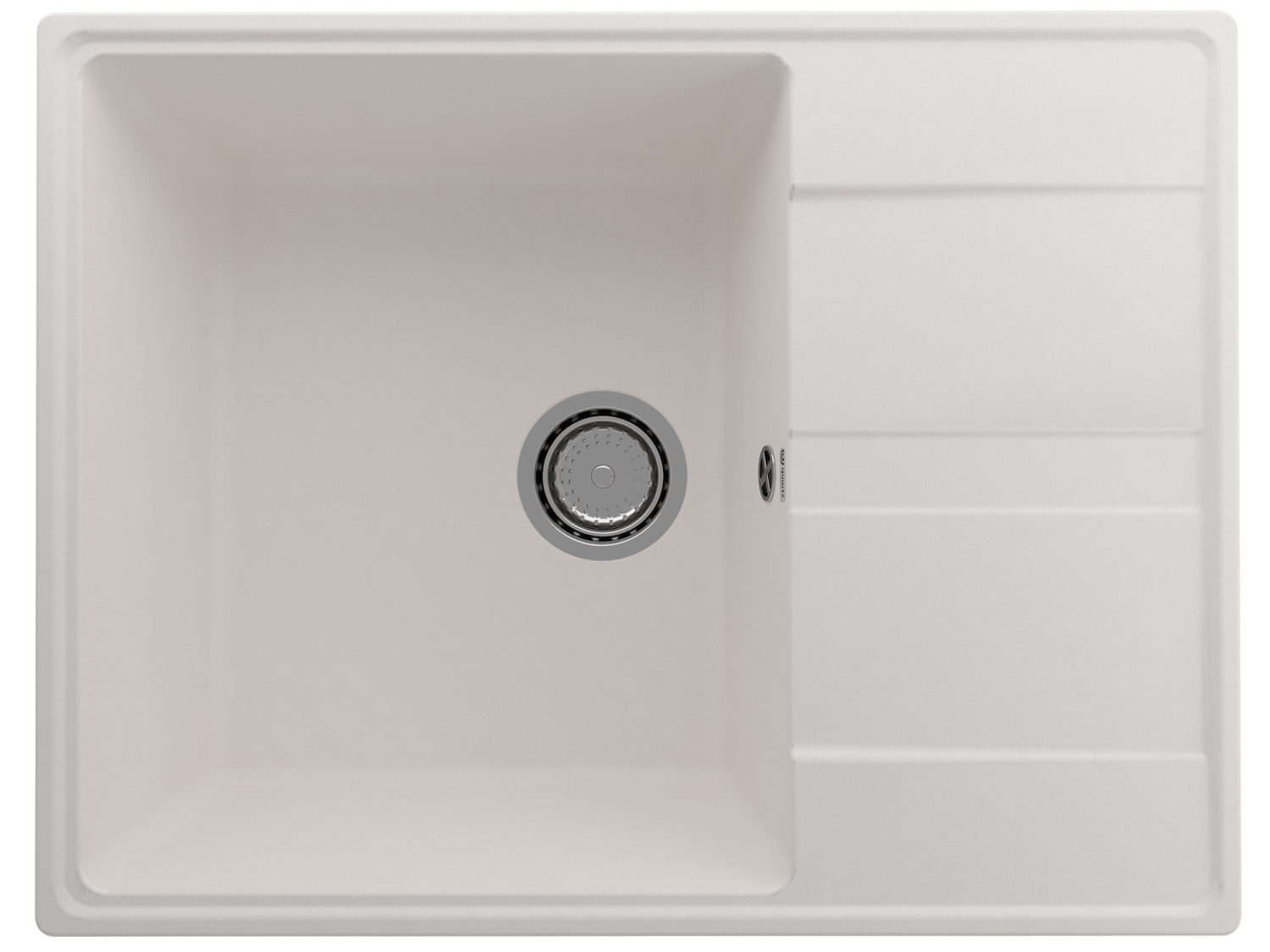 Мойка ULGRAN Quartz жасмин (Prima 650-01) - фото 1