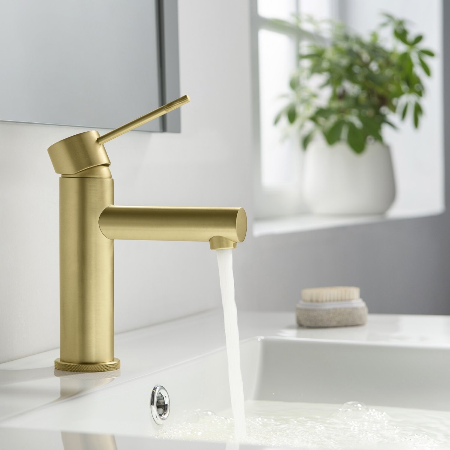 Смеситель для раковины Timo Saona (2361/17F) золото матовое - фото 2