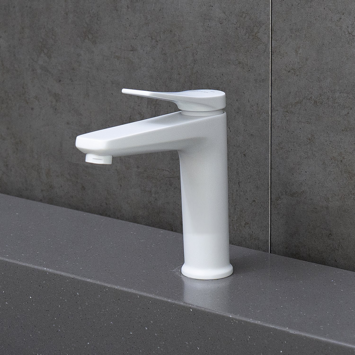 Смеситель Lemark Bronx для раковины монолитный (LM3706MW) - фото 2