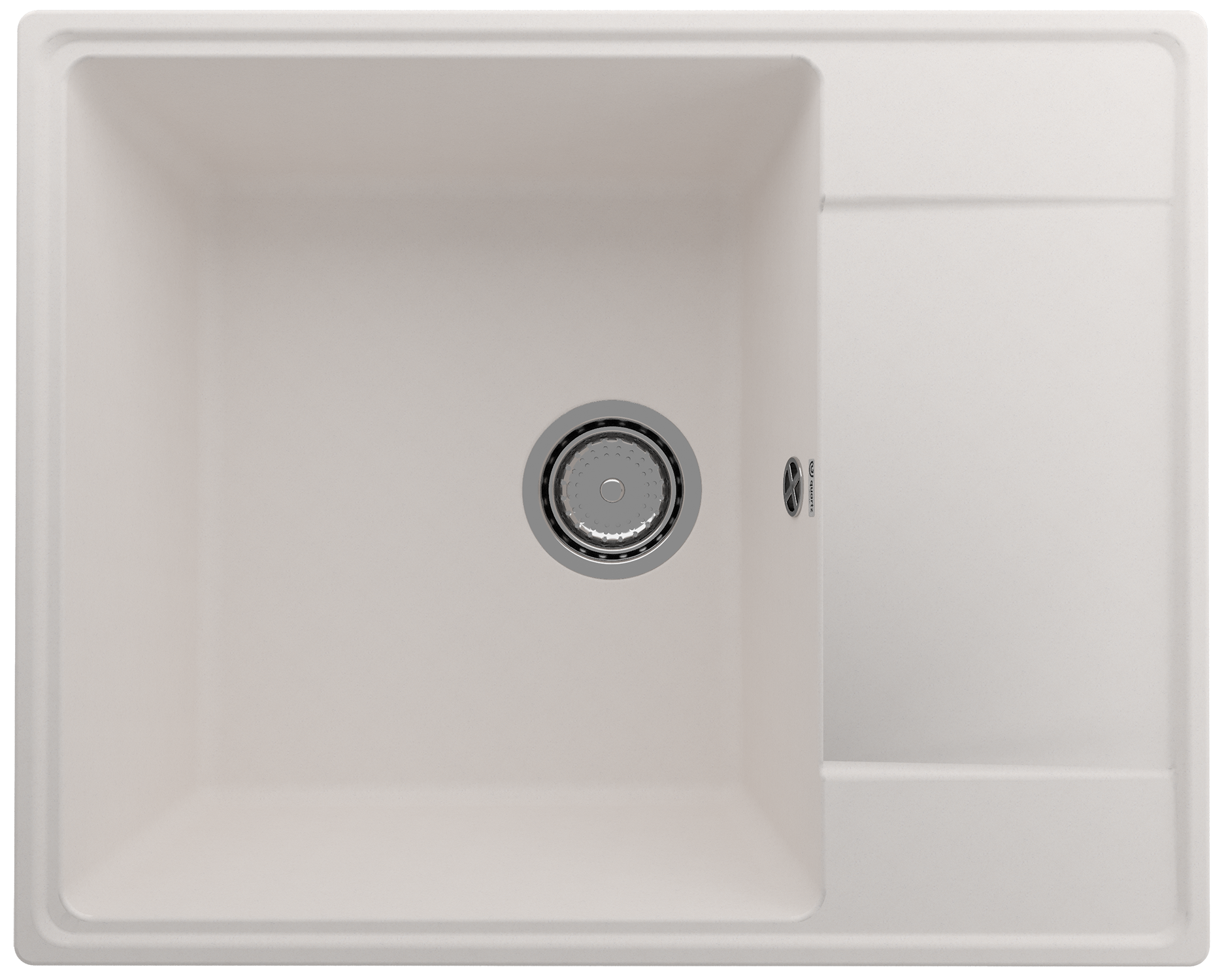 Мойка ULGRAN Quartz жасмин (Prima 605-01)