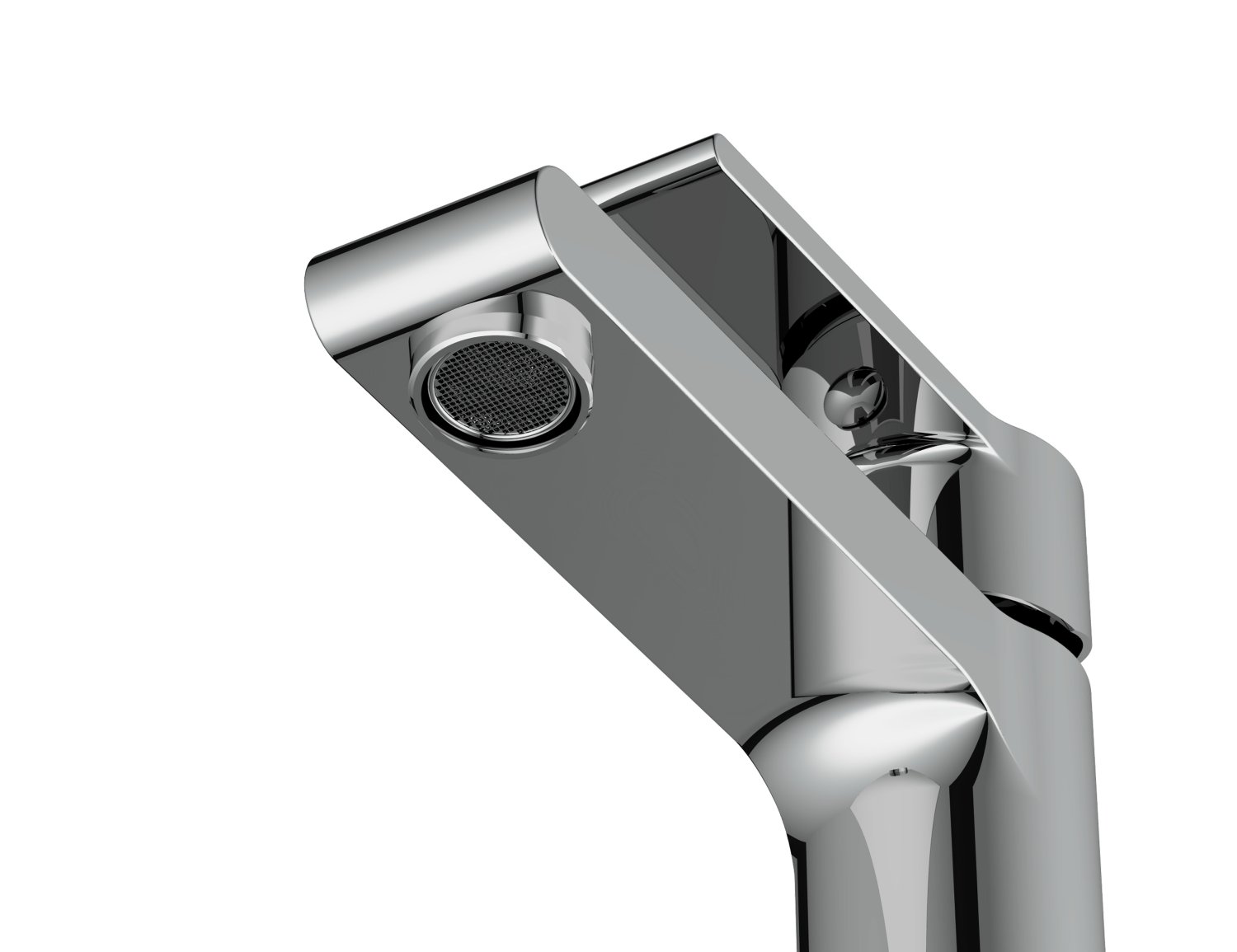 Смеситель для раковины Cersanit BRASKO однорычажный клик клак (63020) - фото 2