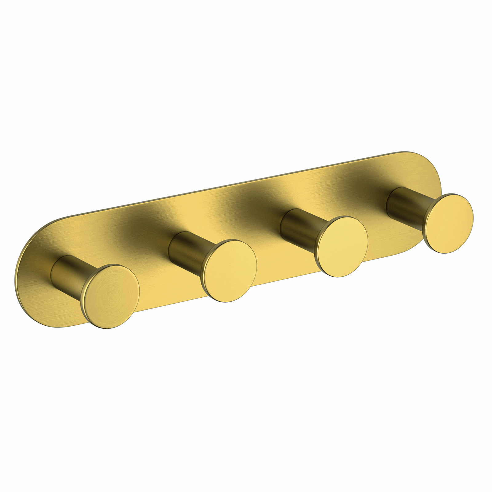 Вешалка-4 крючка Timo Saona золото шлифованное (13015/20) - фото 1