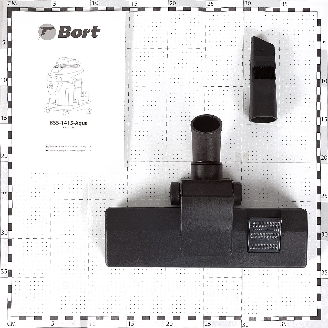 Пылесос для сухой и влажной уборки Bort BSS-1415-Aqua (93410174) Пылесос для сухой и влажной уборки Bort BSS-1415-Aqua (93410174) - фото 6