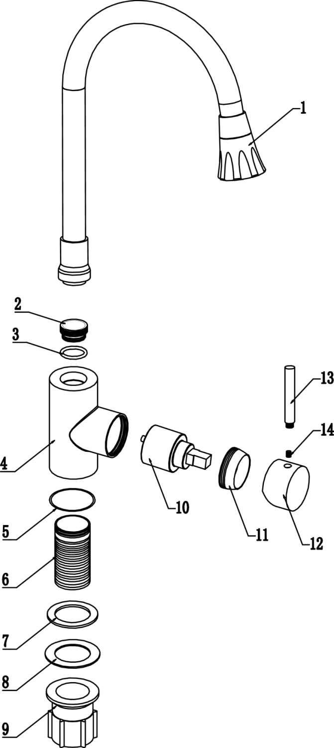 Смеситель для кухни Fmark (FS8299H-02) - фото 3