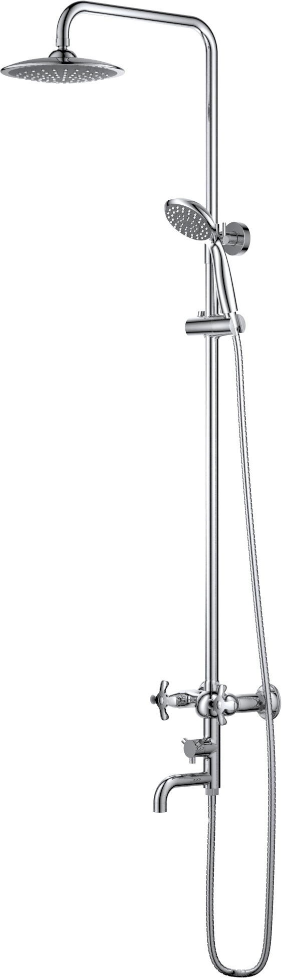 Душевая система D&K Hessen Lorsch (DA1414701B09) Душевая система D&K Hessen Lorsch (DA1414701B09) - фото 1