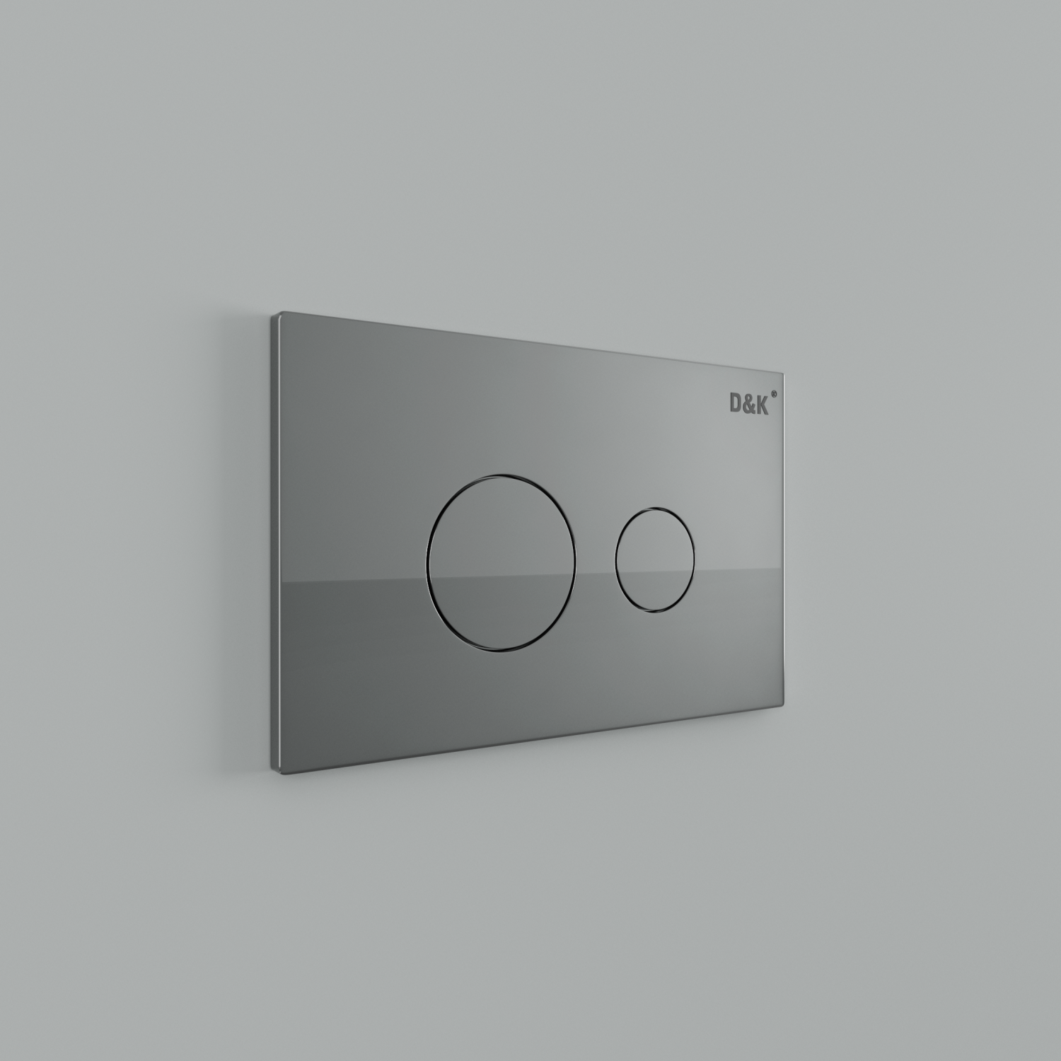 Клавиша смыва DK хром Venice (DB1029001) - фото 2