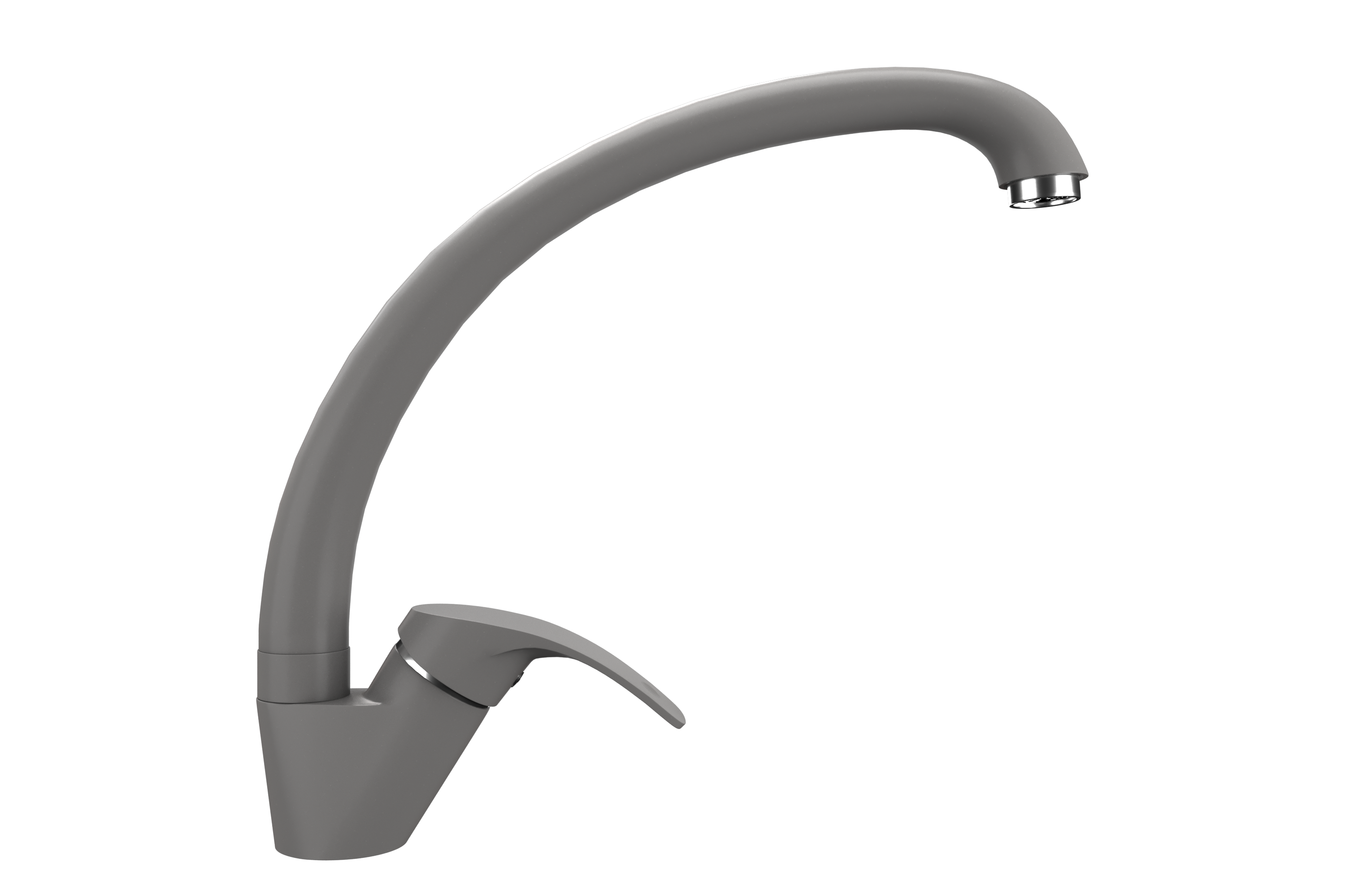 Смеситель для кухни ULGRAN Quartz асфальт (UQ-007-09)