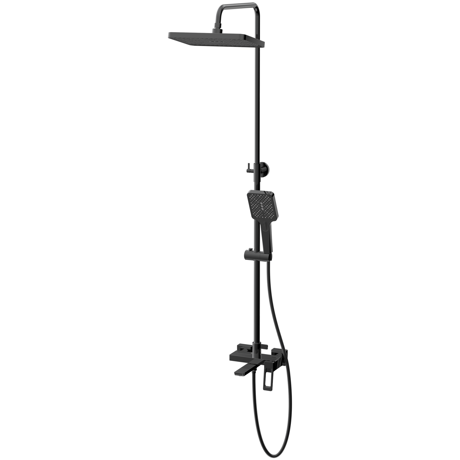 Душевая система HAIBA цвет: черный (HB24732-7) - фото 1