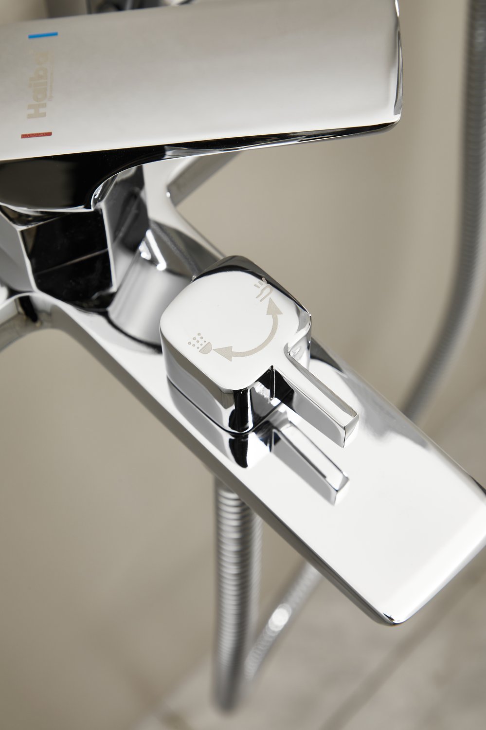 Смеситель для ванны HAIBA хром (HB60726) - фото 2