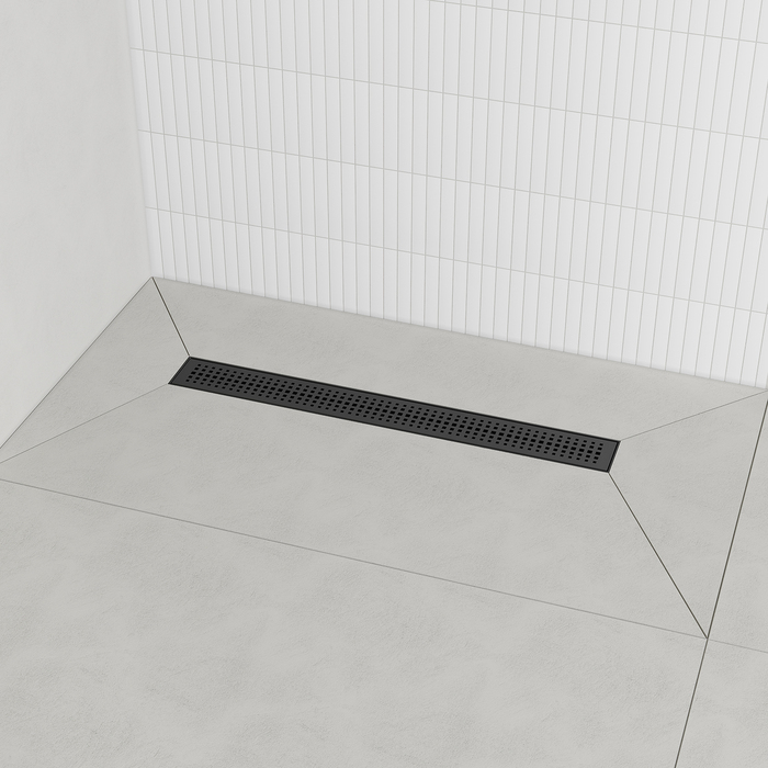 Лоток душевой IDDIS Perfex сифон 360, комбинированный затвор, перфор. решетка, 600мм, графит (975B6GM20DZ) - фото 2