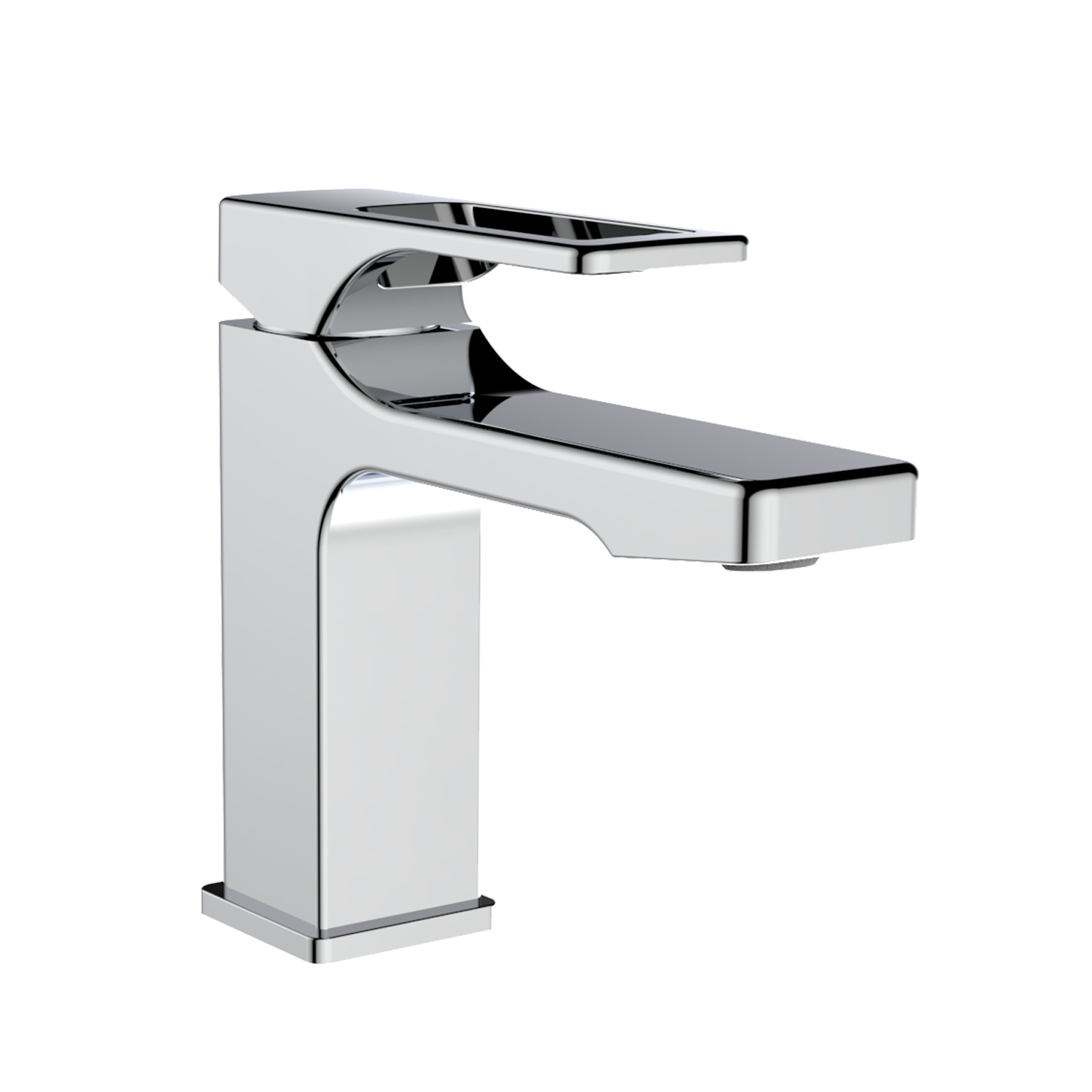 Смеситель Splenka для раковины монолитный, хром (S55.10)