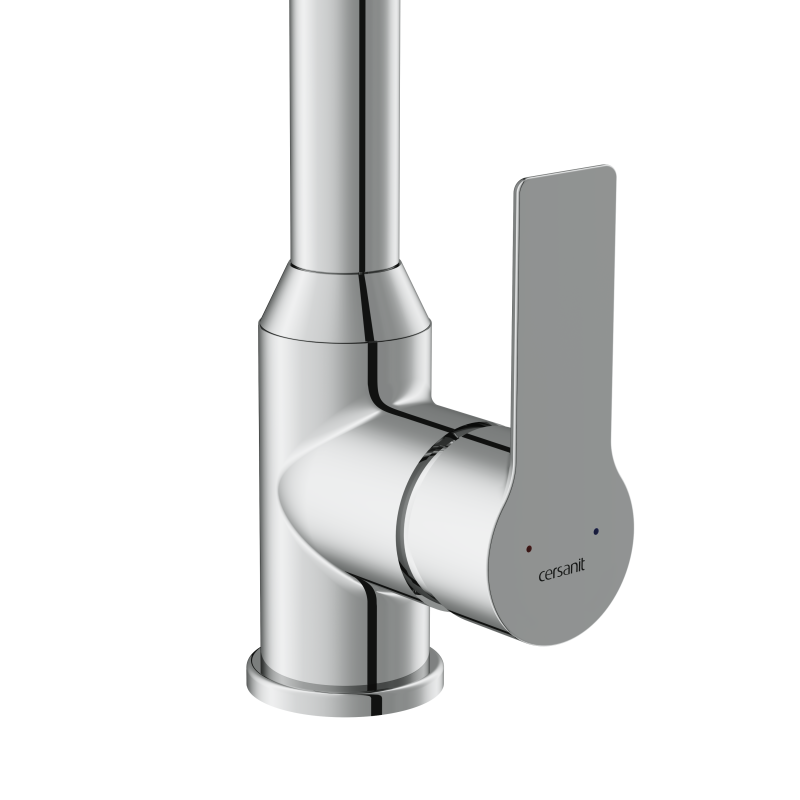 Смеситель для кухни CERSANIT VIBE однорычажный хром (68935) - фото 6