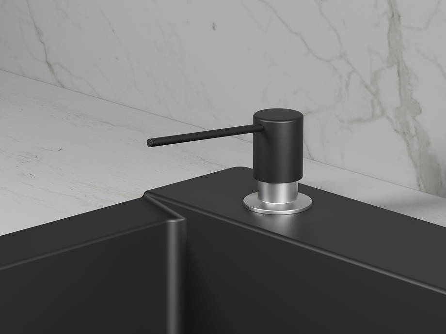 Дозатор для кухонной мойки GRANULA (22PD, ТУРМАЛИН) - фото 2