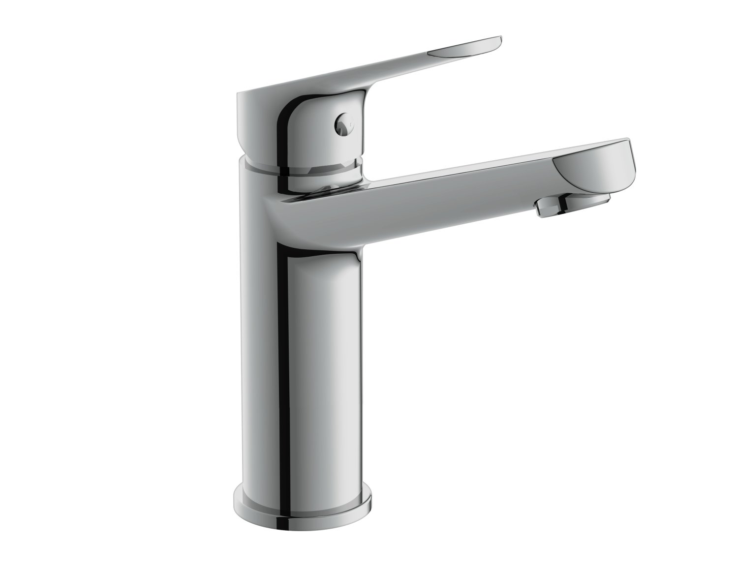 Смеситель для раковины средний Cersanit FLAVIS однорычажный (63037)