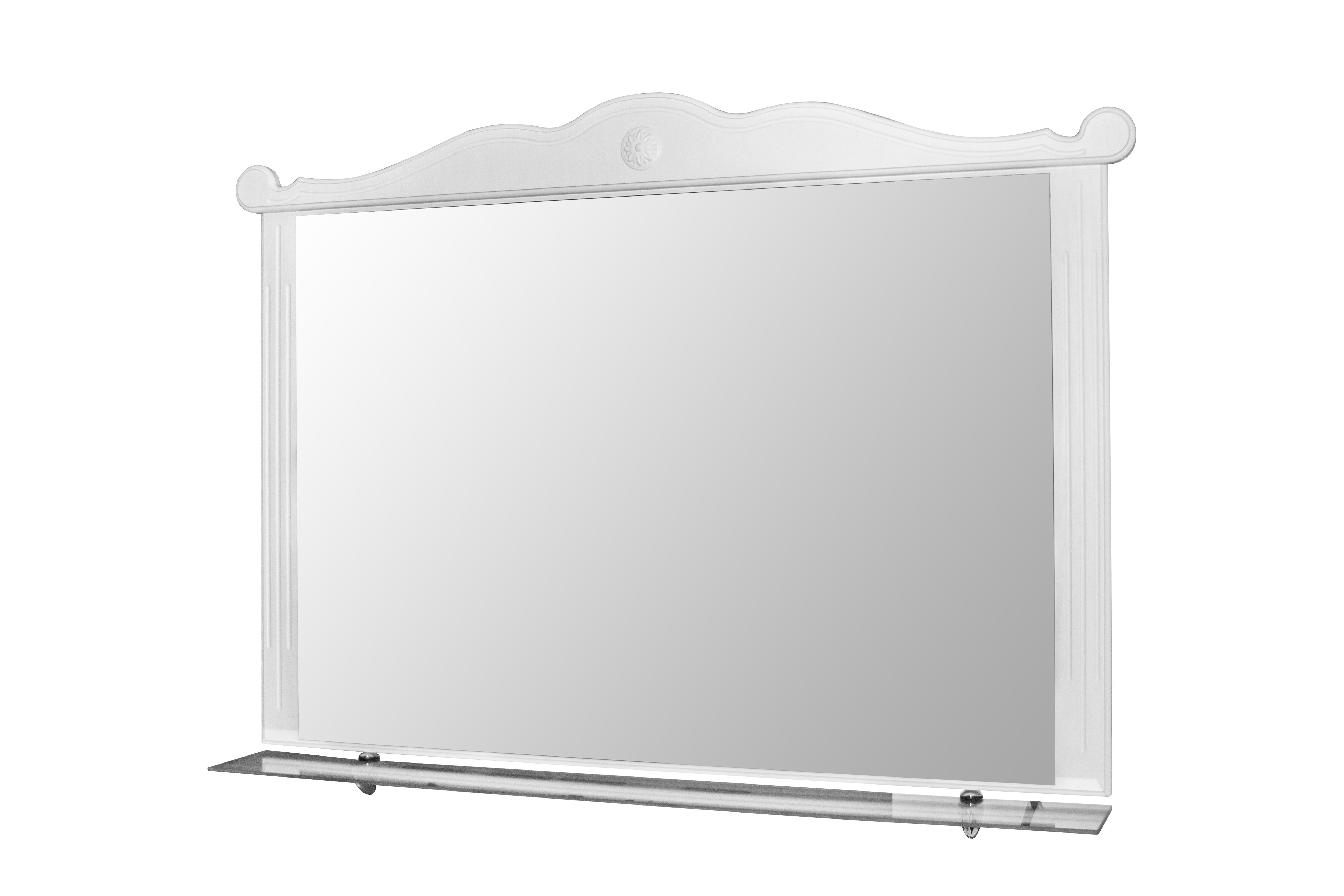 Зеркало без подсветки MIXLINE Прованс-80 белый ясень (536526)