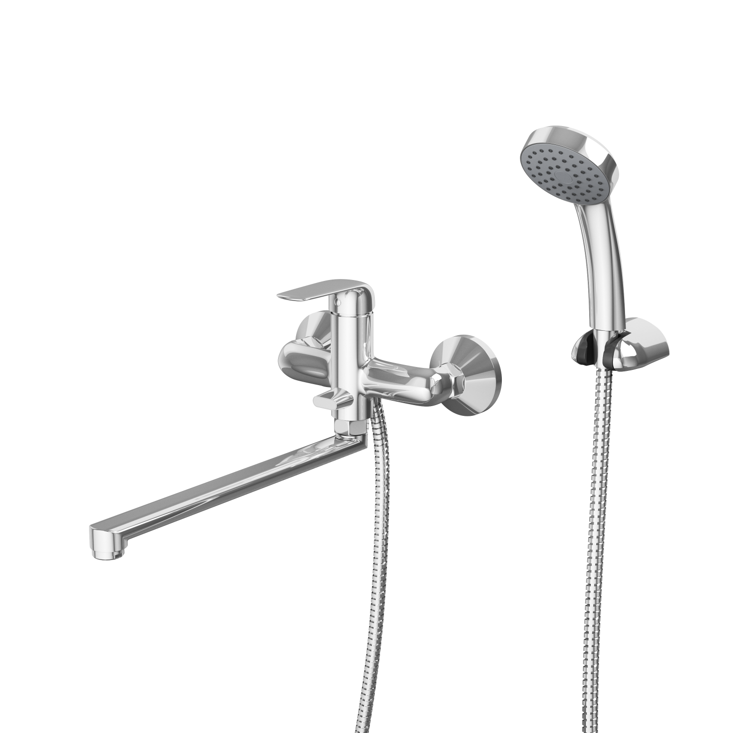 Смеситель для ванны с длинным поворотным изливом RUSH Fiji (FI1835-51) - фото 1