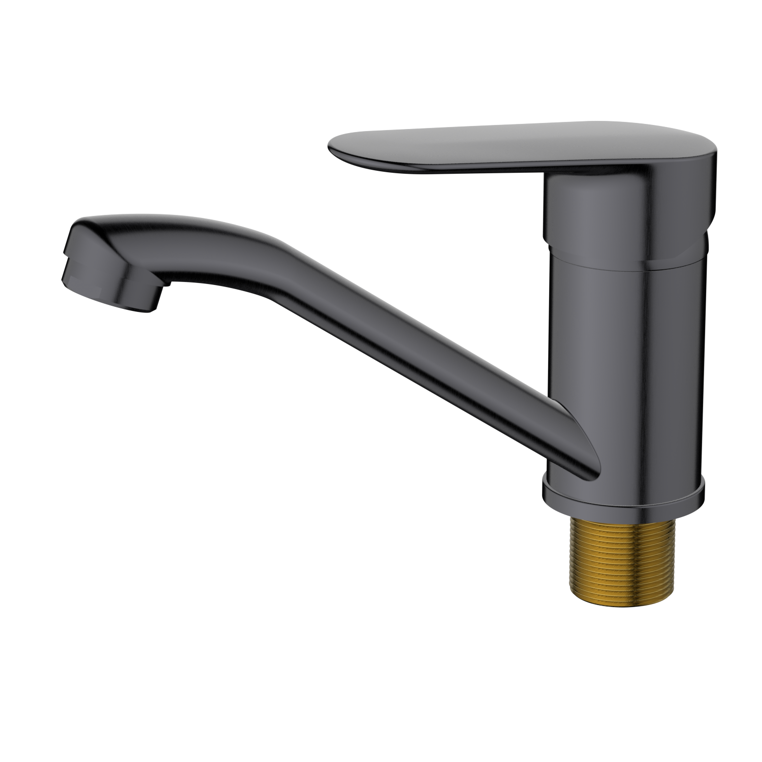 Смеситель для раковины HAIBA оружейная сталь (HB45796-3) - фото 1