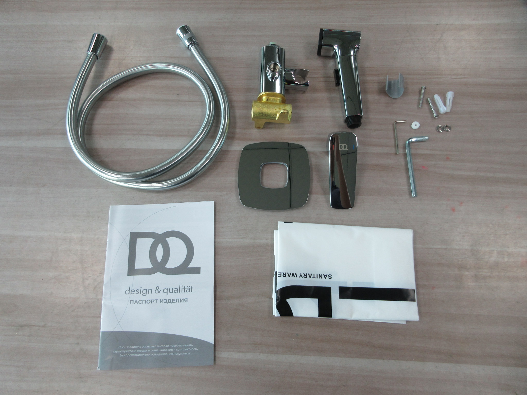 Гигиенический душ DQ Hamburg встраиваемый (DA1744501) - фото 6