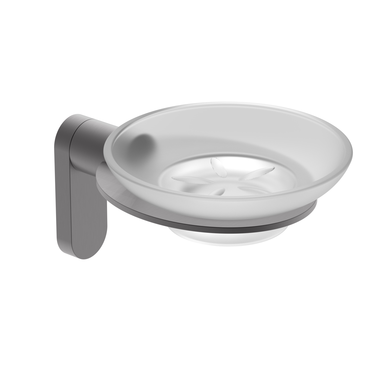 Мыльница Raglo с держателем, графит (R300.02.09) - фото 1