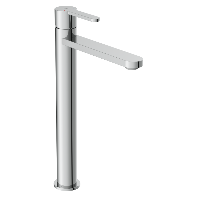 Смеситель для раковины CERSANIT OLIVA высокий однорычажный хром (68963)