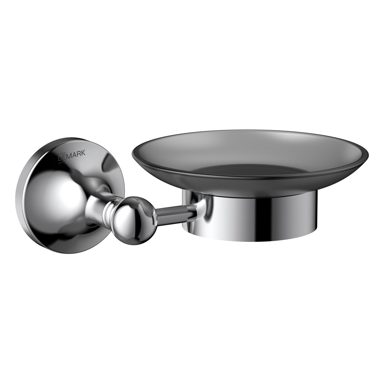 Мыльница Lemark Пушкин (Pushkin) подвесная, сталь, хром (LMA-8631S-C) - фото 1