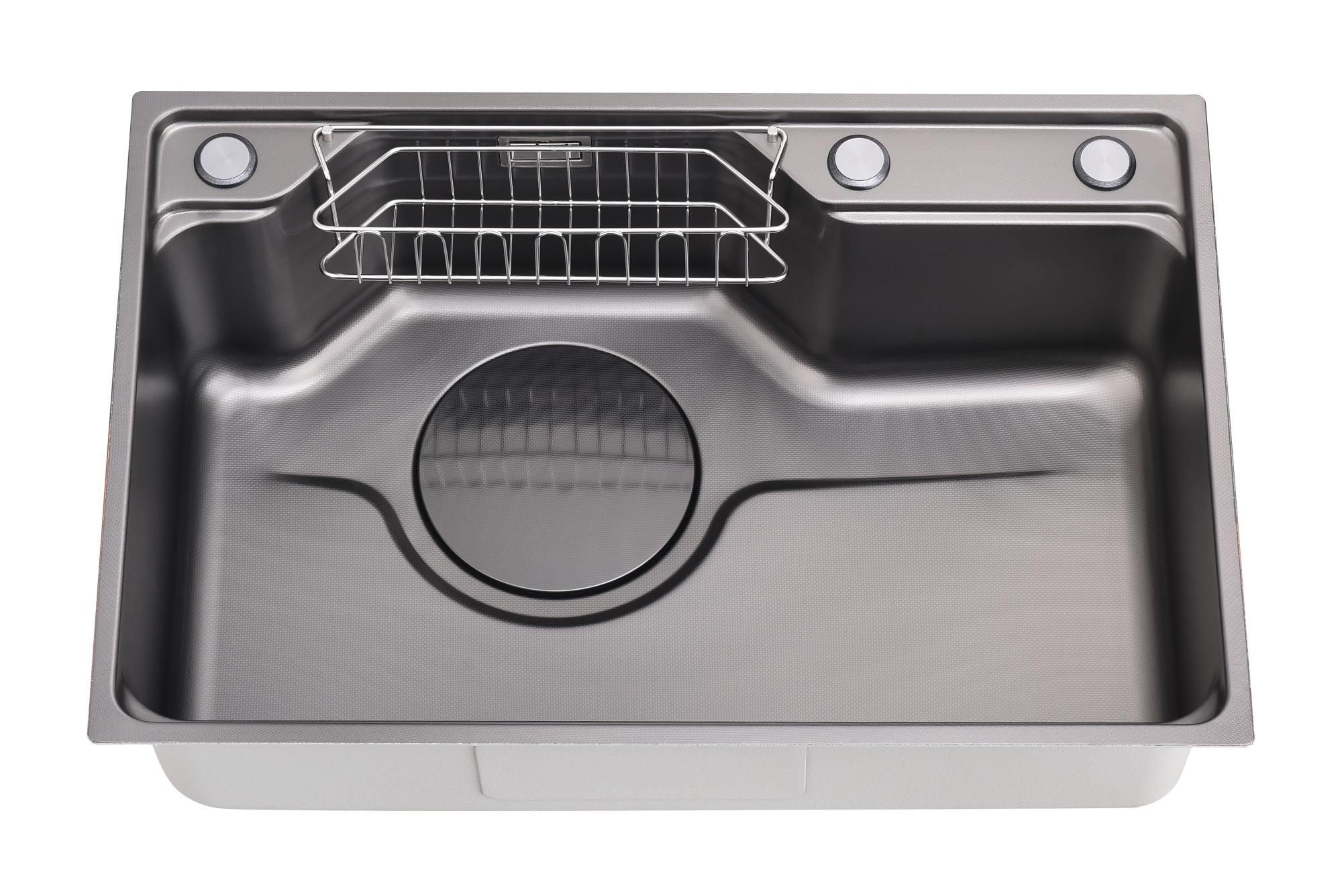 Мойка для кухни Fmark (FSC6845Q) - фото 1