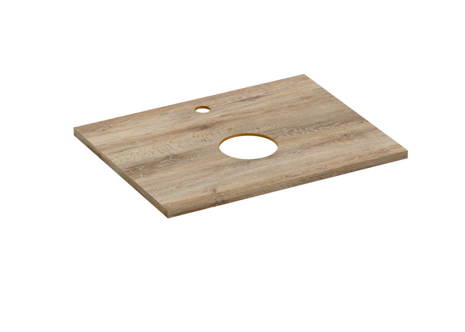 Столешница Cersanit WOOD из керамогранита Spirit 60x45x2 орех матовый (64187) - фото 1