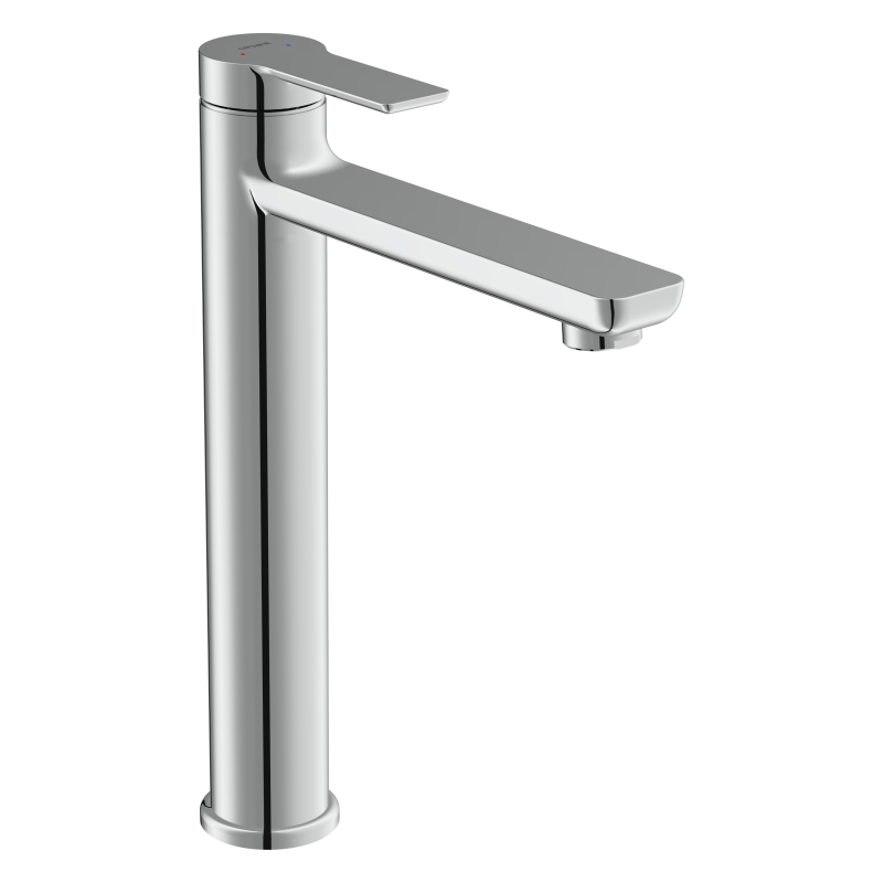 Смеситель для раковины CERSANIT VIBE высокий однорычажный хром (68927) - фото 1