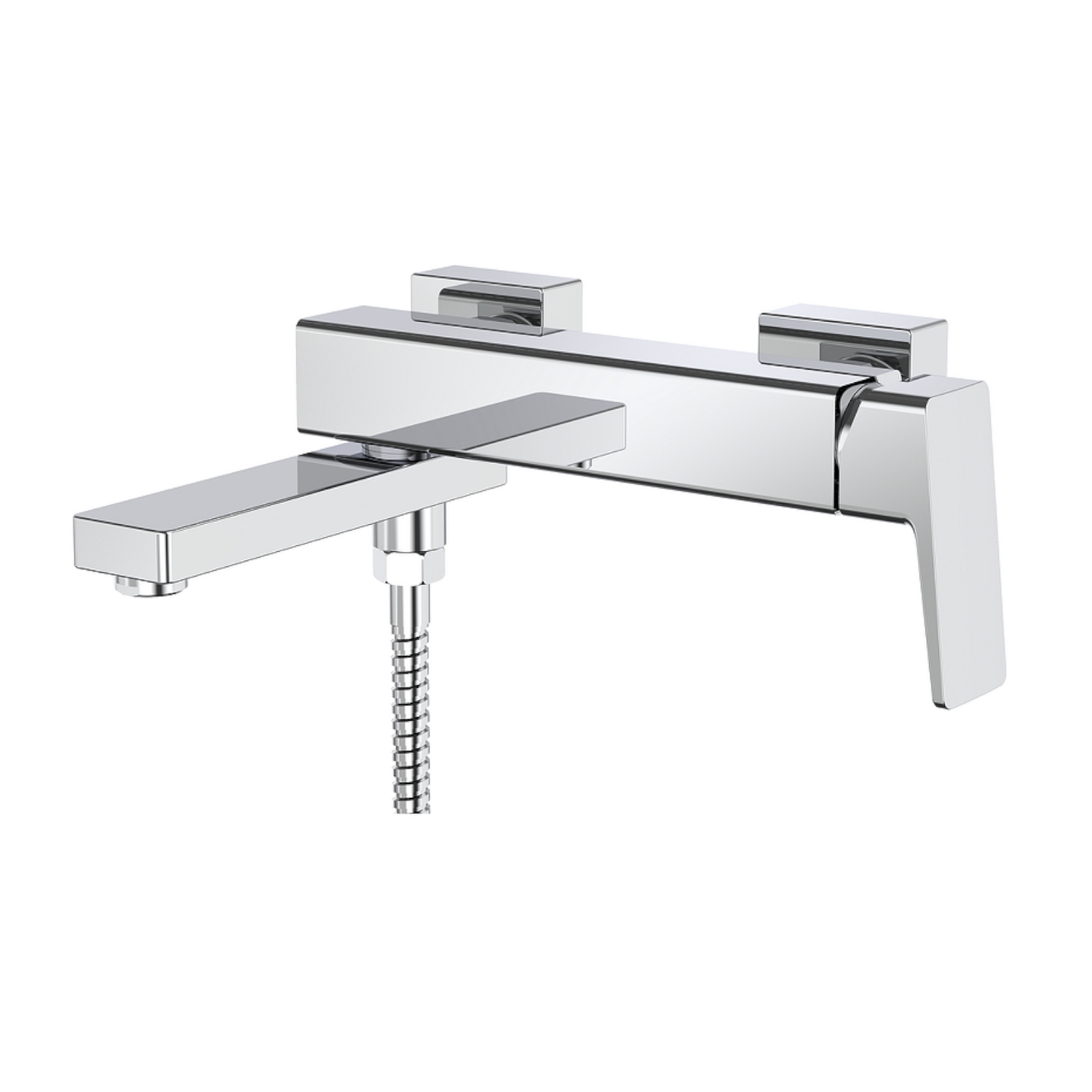 Смеситель Raglo для ванны и душа настенный излив поворотный 15 см, хром (R30.30)