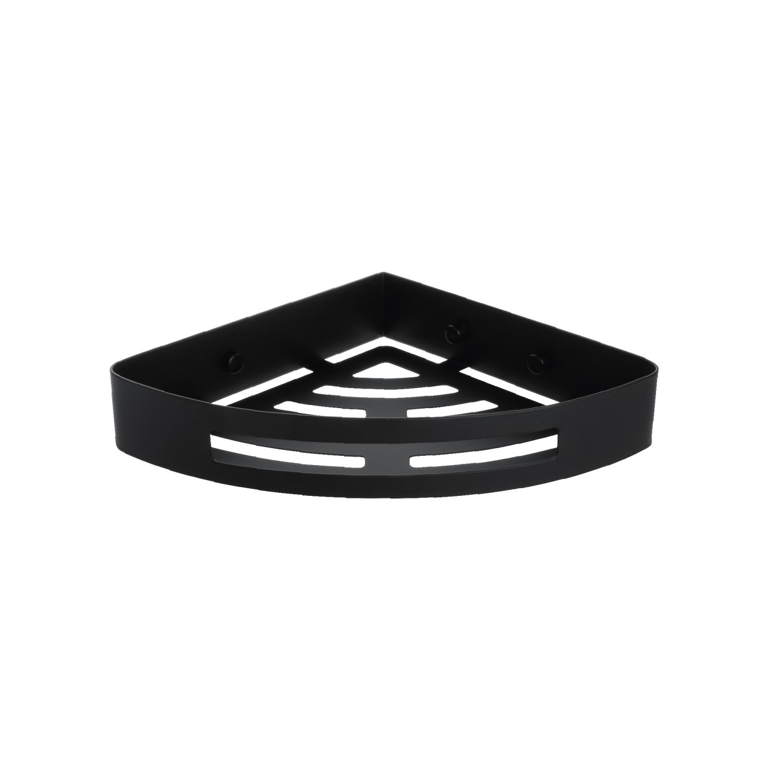 Полка угловая одноэтажная FIXSEN Hotel черная (FX-31003K) - фото 1