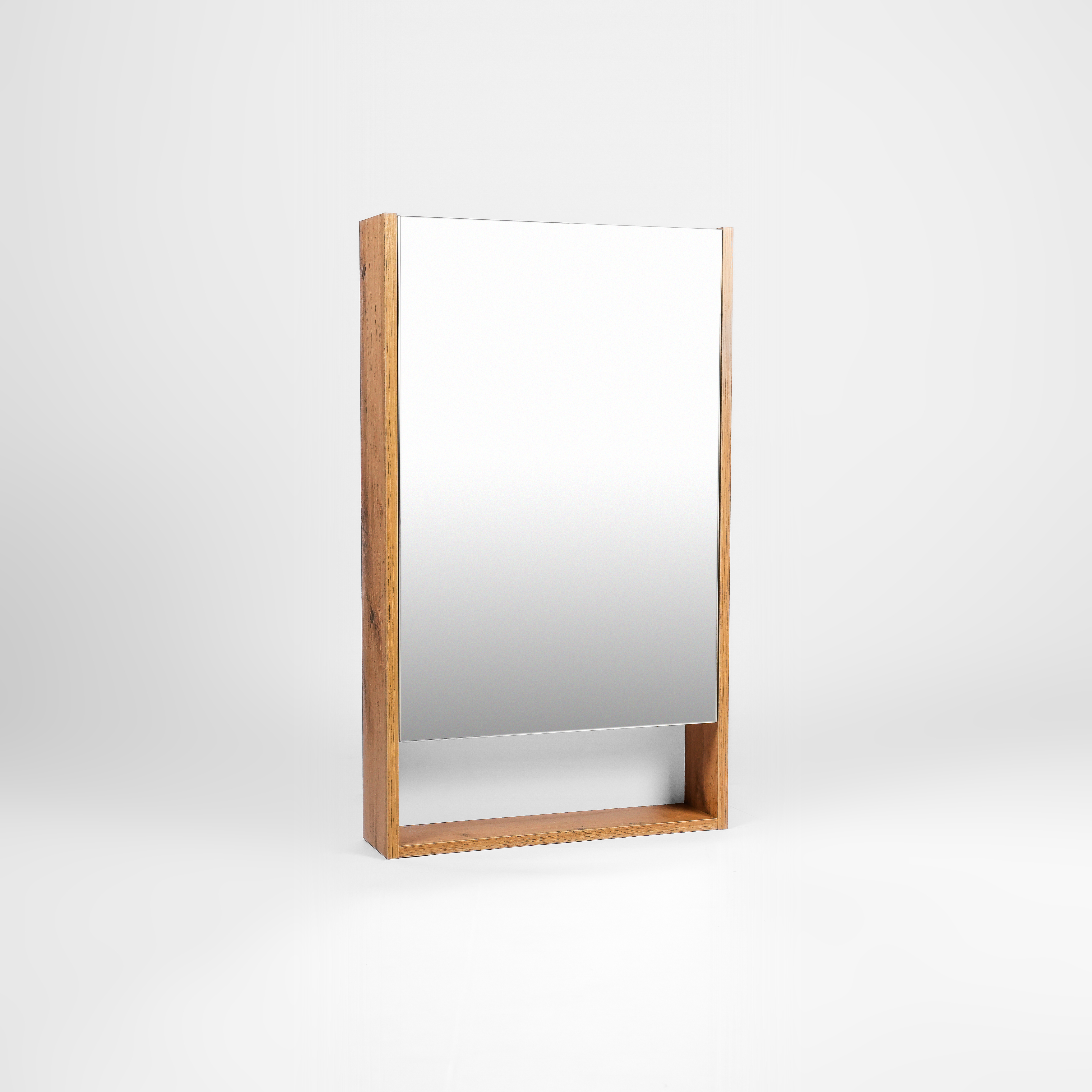 Зеркальный Шкаф VIANT  "Мальта" 50 правый/левый без света  134х500х850 (VMAL50-ZSH) - фото 1