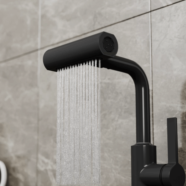 Смеситель для кухни с поворотной лейкой RUSH Tinos (TI3732-17Black) - фото 2