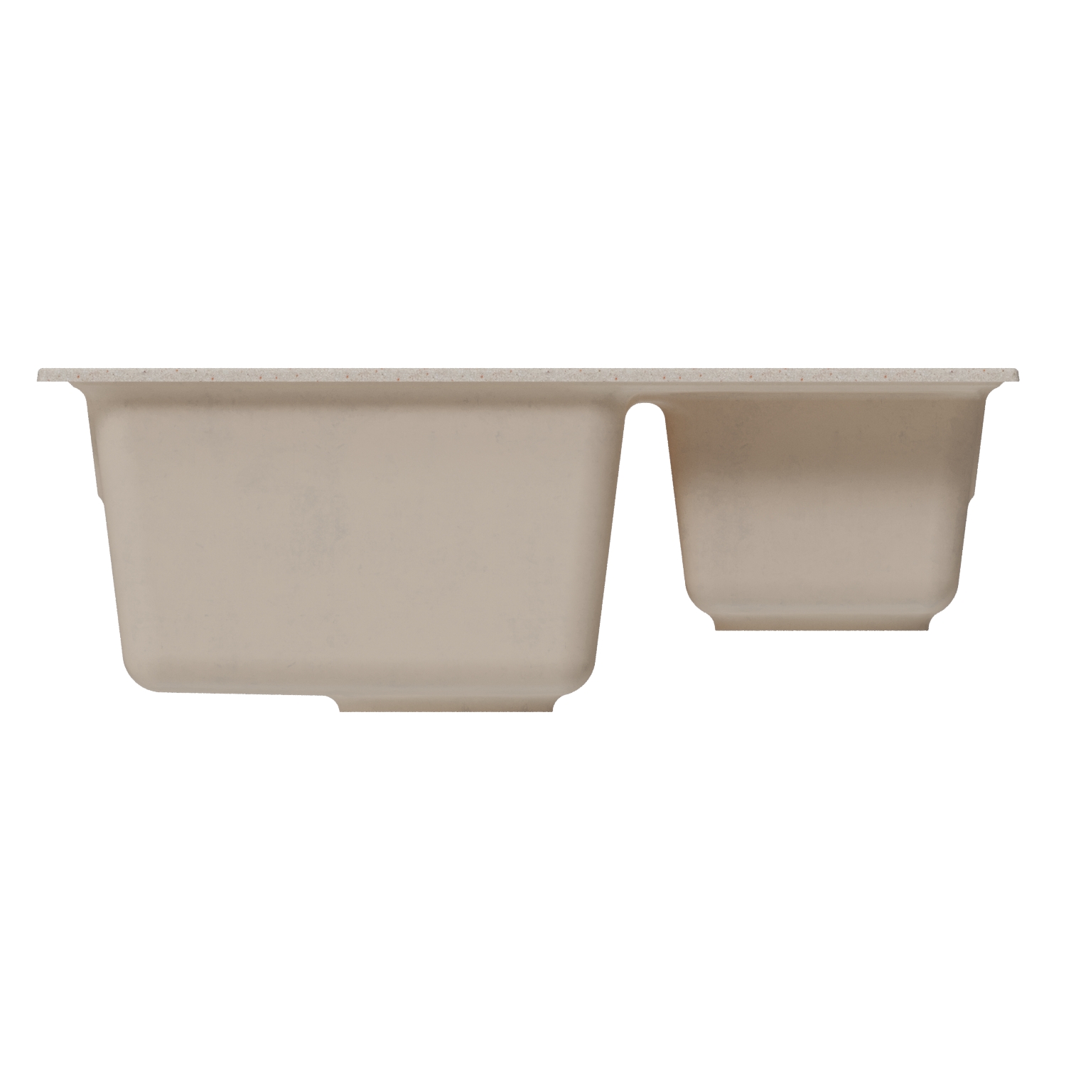 Мойка MIXLINE ML-GM21 двухчашевая  бежевая (328) 600*500*190мм NEW (552015) - фото 3